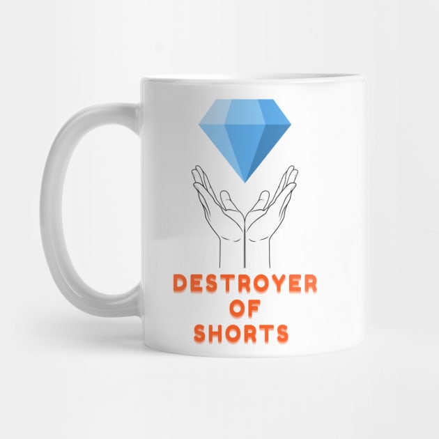 Destroyer Of Shorts Elon Tweets Musk Diamond Hands GME Gamestonk wallstreetbets Stonks by ColortrixArt
